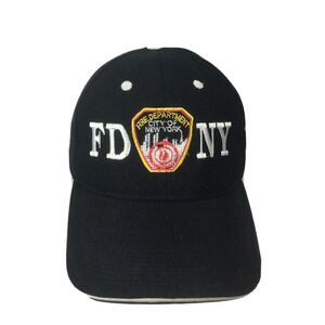 FDNY‎ Fire Dept. City of New York Hat by Kolob 20% Wool Strap-back Cap